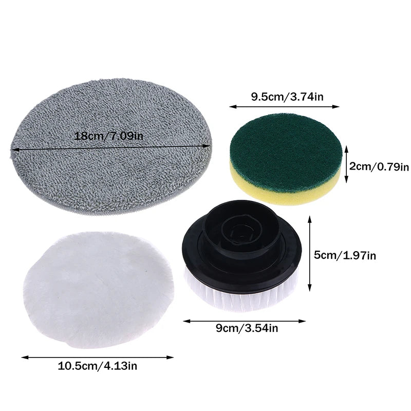 Brush Replacement Heads 4Pcs Set